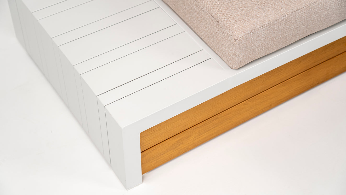 Showroommodel Ibiza - Frost White - Aluminium (1 beschikbaar)