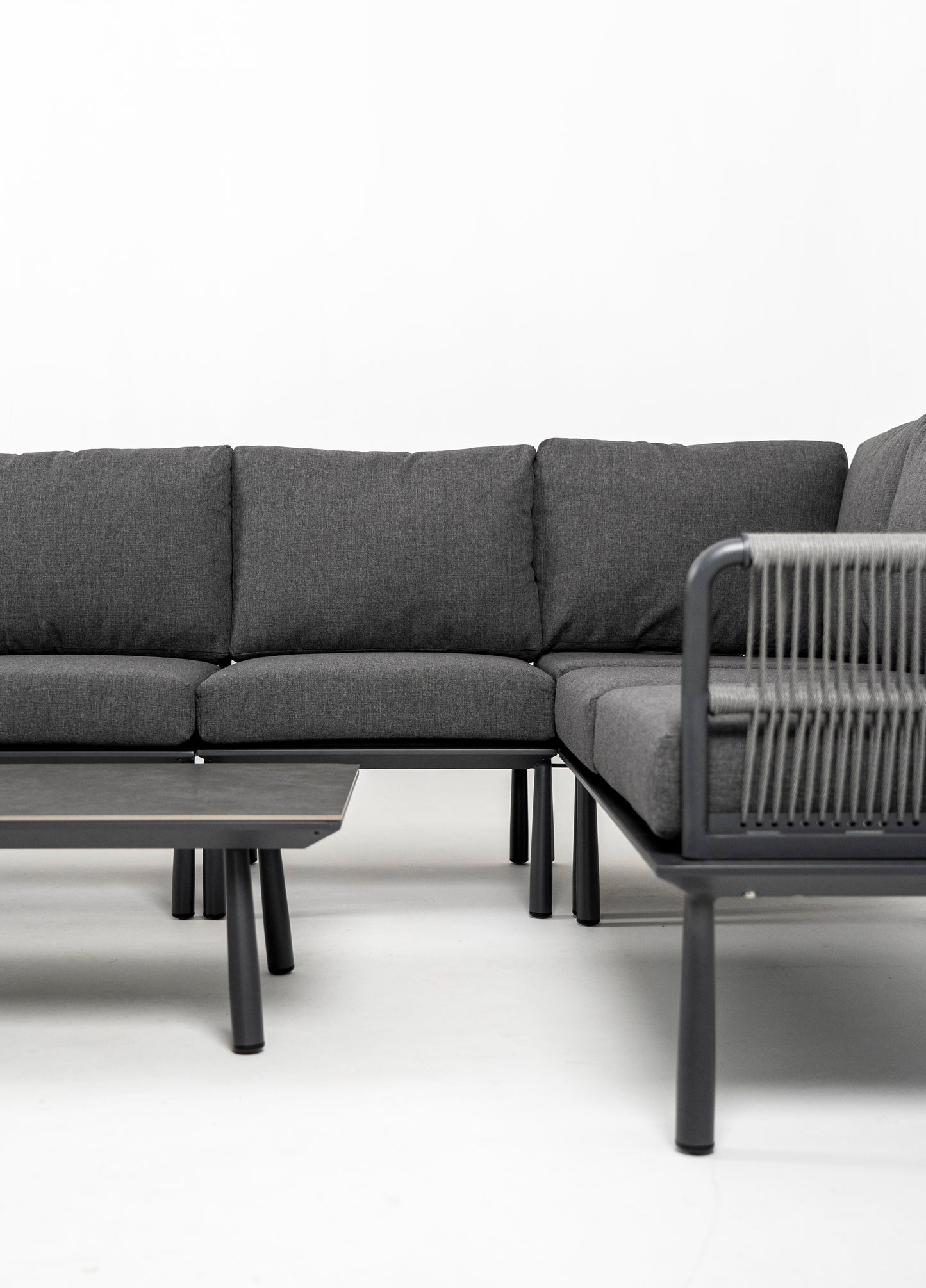 Hoekbank | Loungeset | Trino | Met tussenstuk en stoel