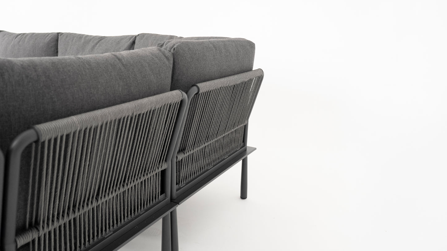 Hoekbank | Loungeset | Trino | Met tussenstuk en stoel