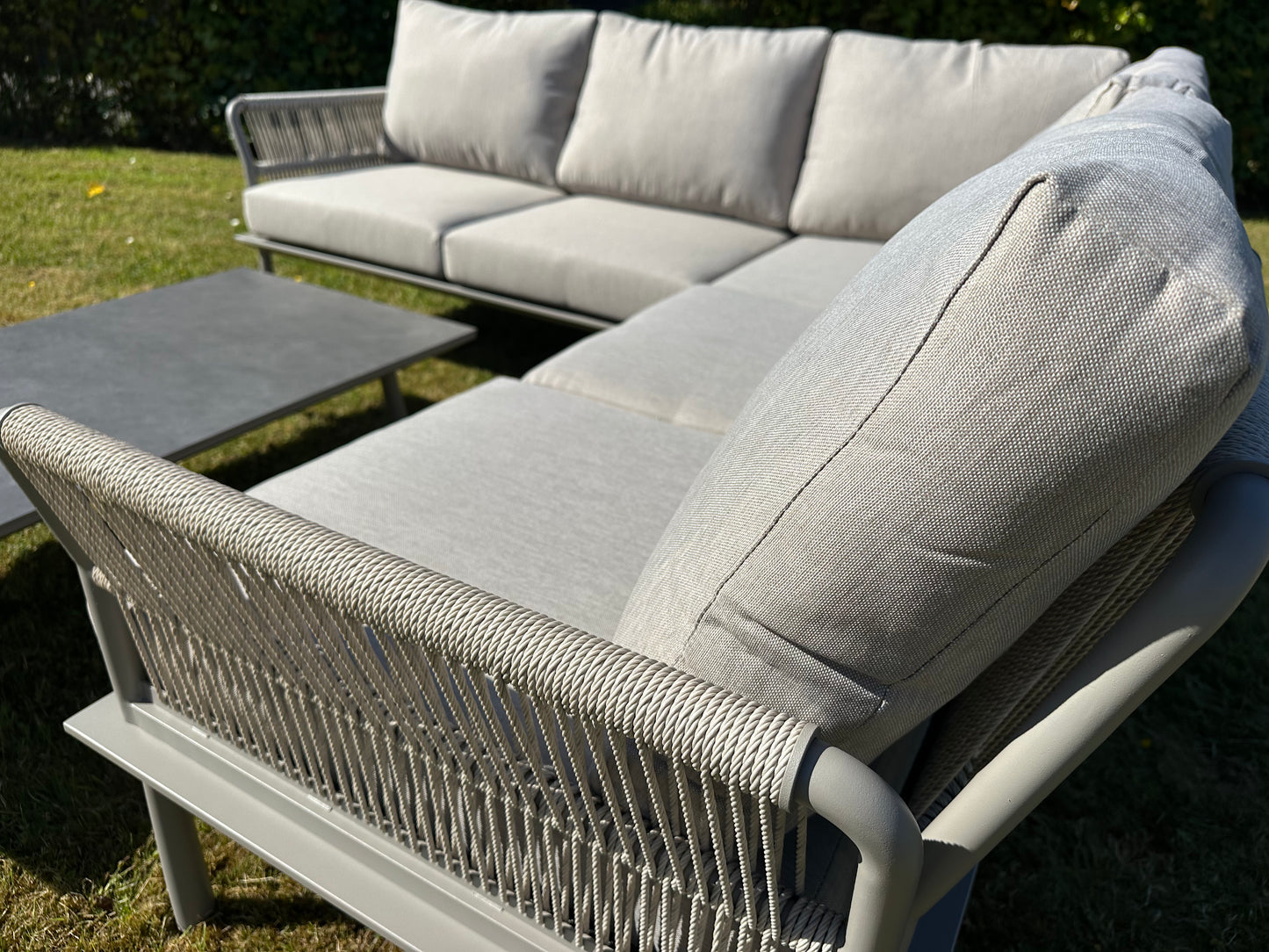 Showroommodel Trino Loungeset Beige (1 beschikbaar)