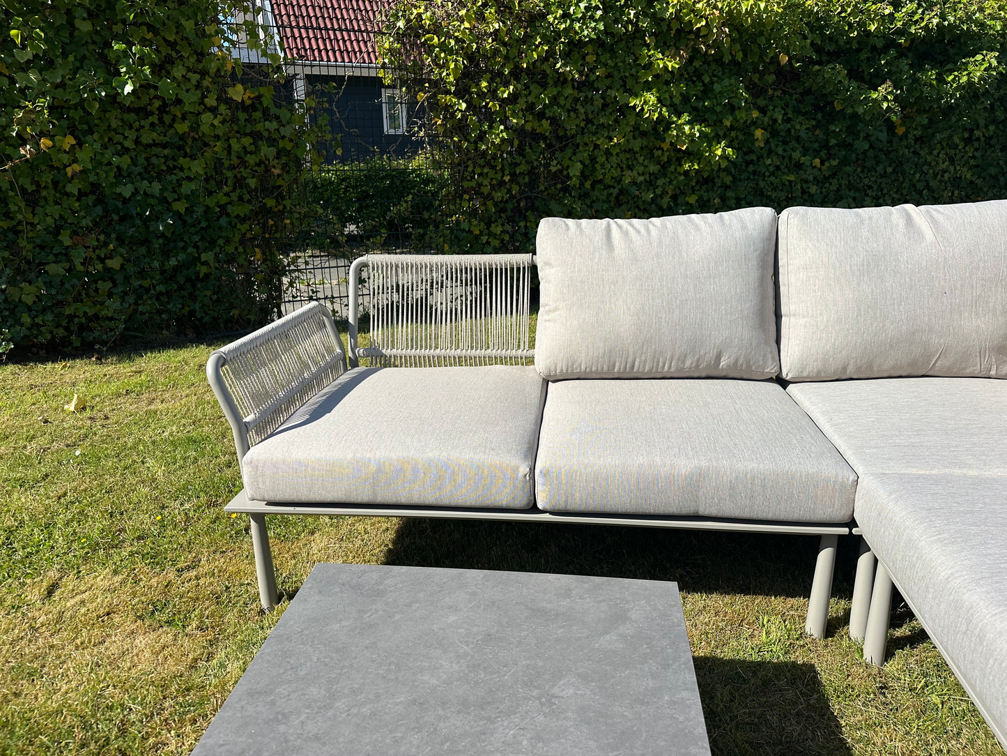 Showroommodel Trino Loungeset Beige (1 beschikbaar)