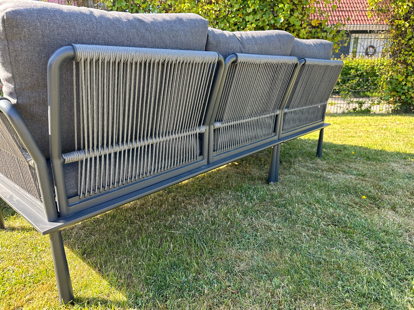 Showroommodel Trino Loungeset Antraciet (1 beschikbaar)