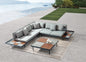 Hoek Loungeset - Bali - Antraciet