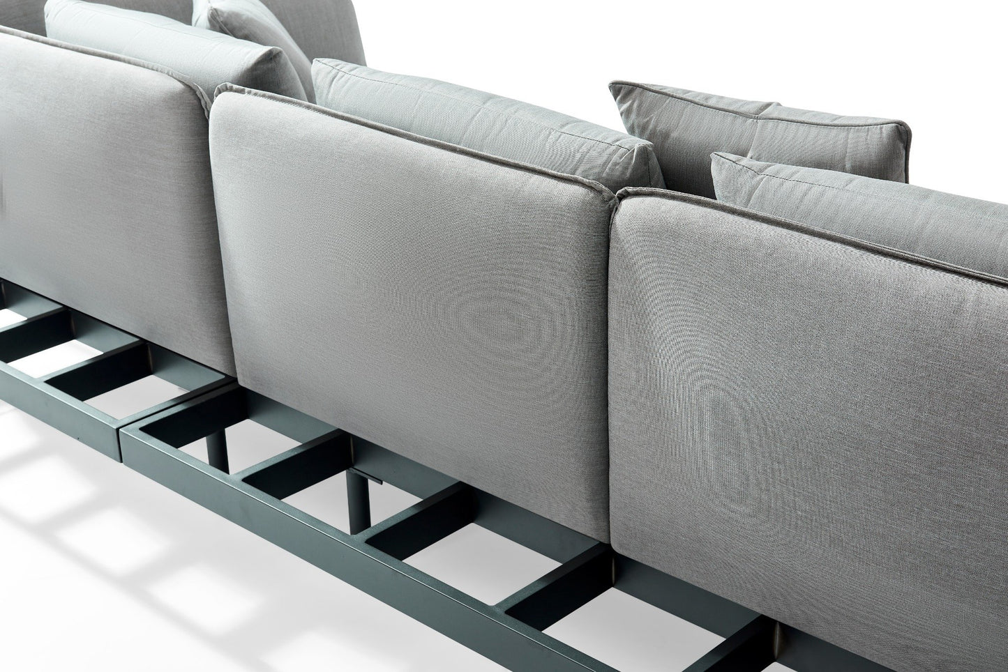 Hoek Loungeset - Bali - Antraciet