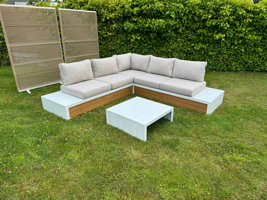 Showroommodel Ibiza - Frost White - Aluminium (1 beschikbaar)