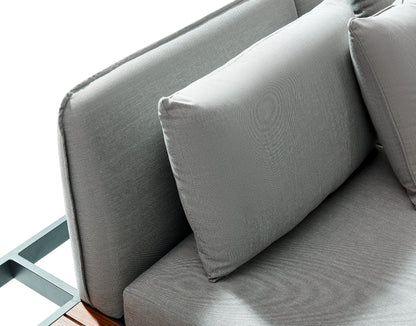 Hoek Loungeset - Bali - Antraciet