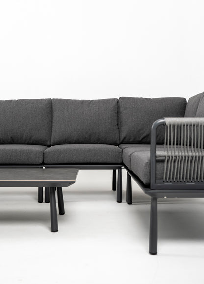 Hoekbank | Loungeset | Trino | Met tussenstuk en stoel