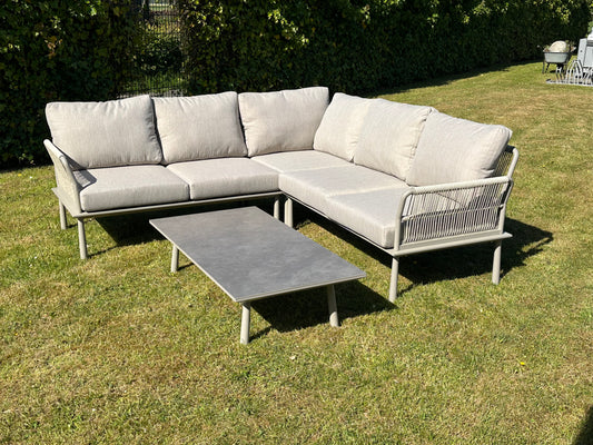 Showroommodel Trino Loungeset Beige (1 beschikbaar)