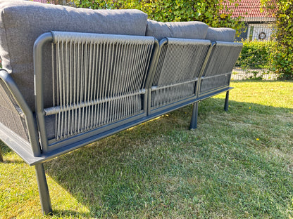 Showroommodel Trino Loungeset Antraciet (1 beschikbaar)