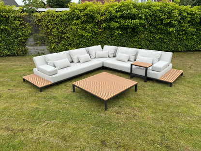 Hoek Loungeset - Maui - Datho Outdoor - Antraciet