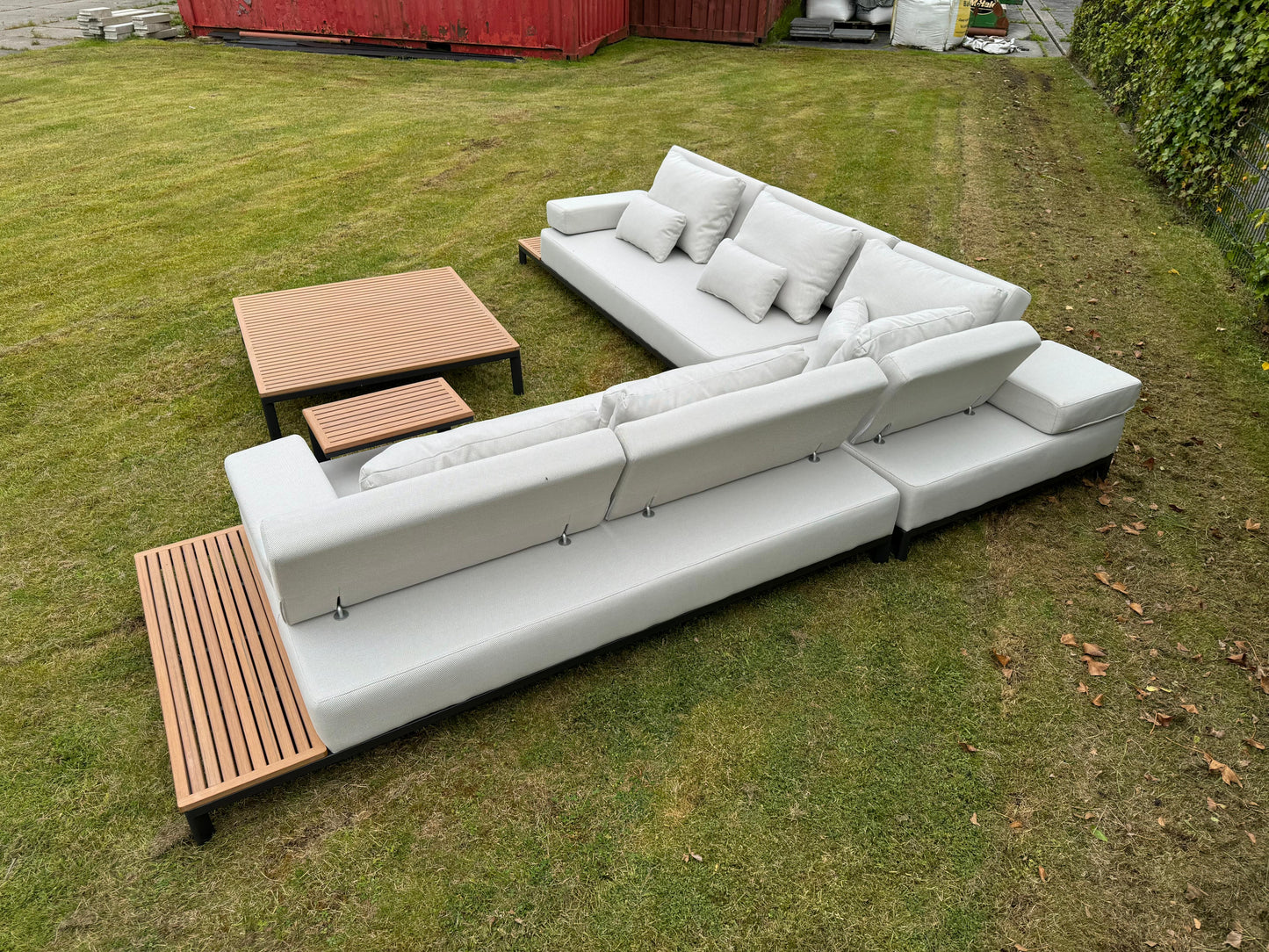 Hoek Loungeset - Maui - Datho Outdoor - Antraciet